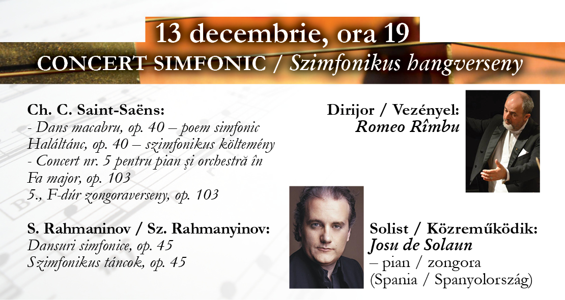 Programul Filarmonicii de Stat Oradea