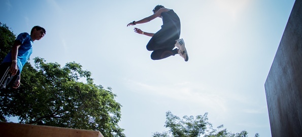 Oradea, loc de întâlnire pentru iubitorii de Parkour și Freerunning din toată țara!